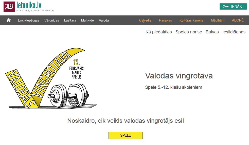 Noskaidro, Cik Veikls Valodas Vingrotājs Esi!