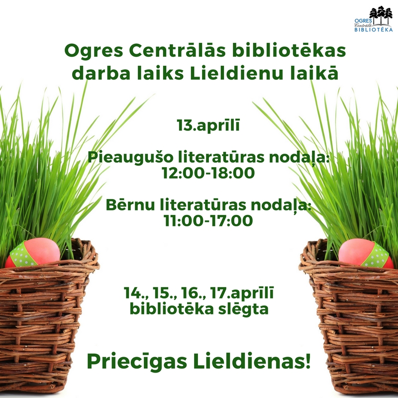 Darba Laiks Lieldienas