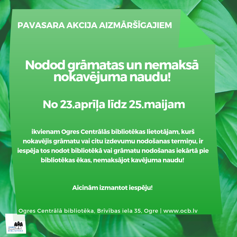 Akcija Paradniekiem 2019 Pavasaris