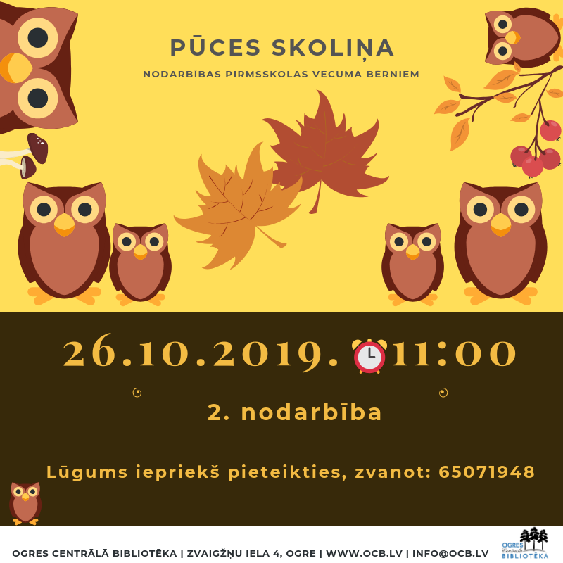 Pūces Skoliņas 2.nodarbība