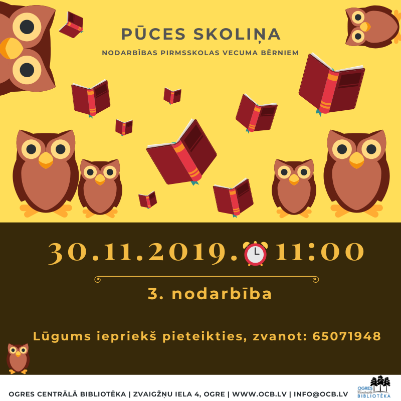 Aicinām Uz Pūces Skoliņas 3.nodarbību