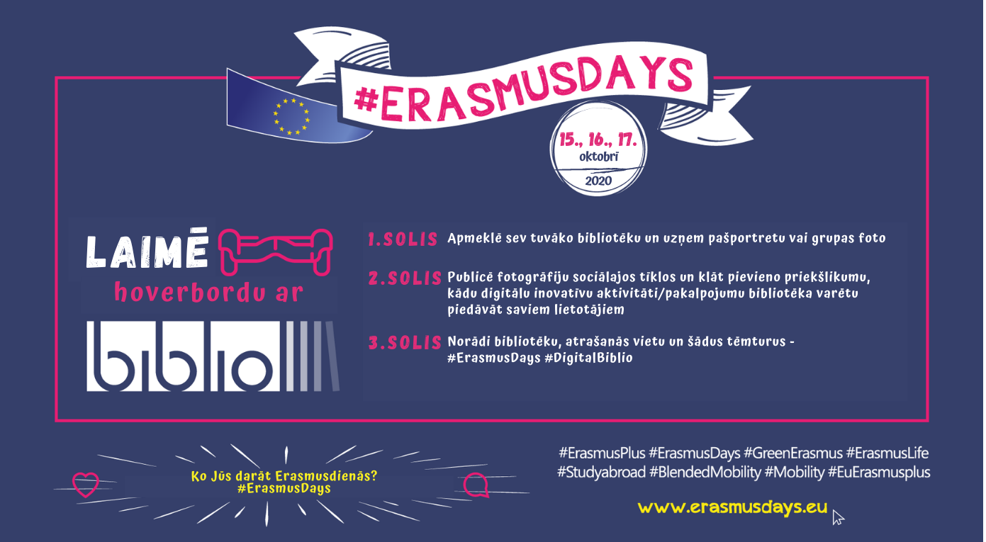 Aicinām Piedalīties #ErasmusDienās Un Laimēt Hoverbordu!