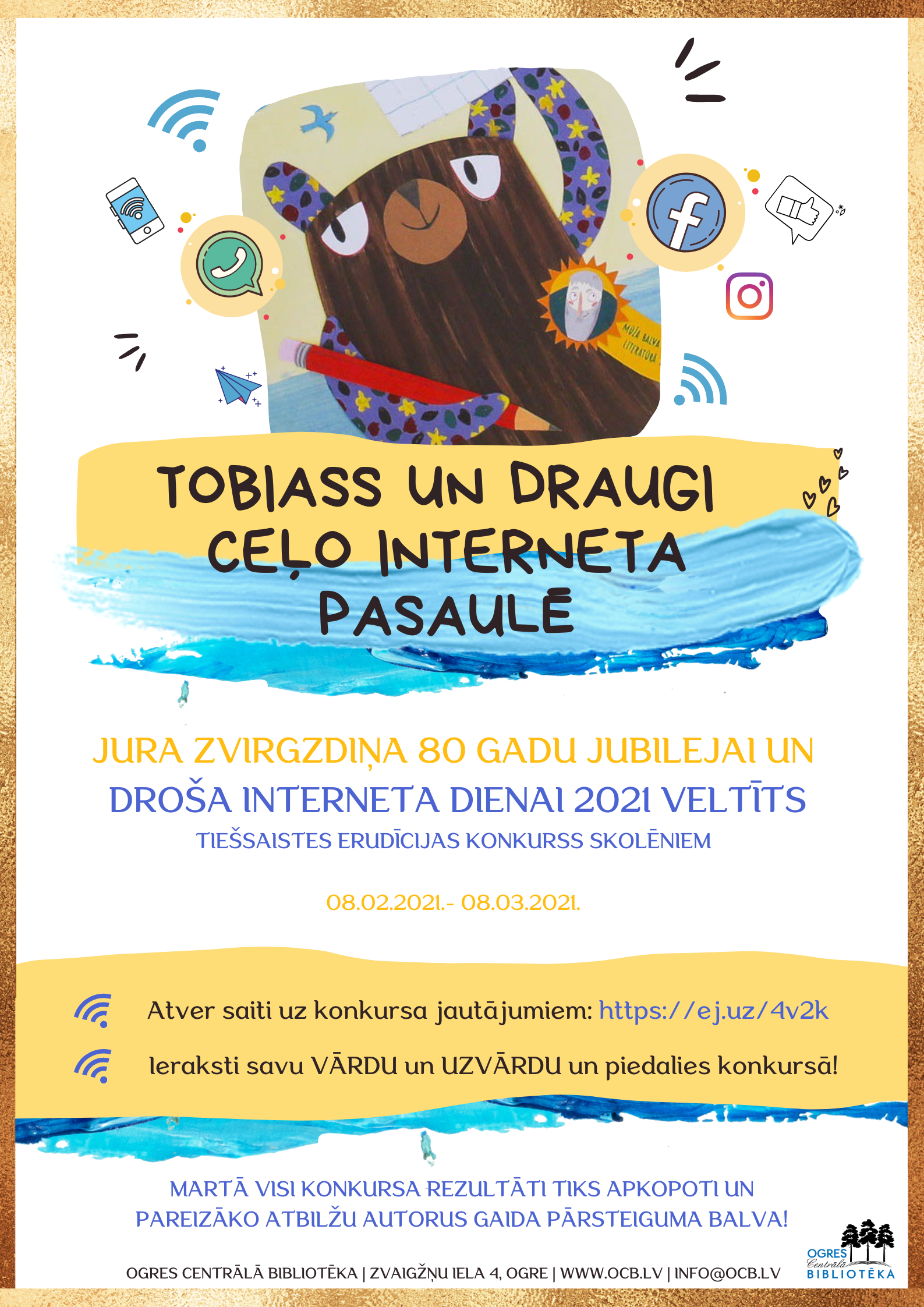 Svinam Svētkus, Lietojam Internetu Droši Un Piedalāmies Konkursā